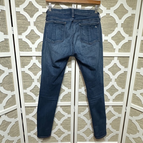Rag & Bone Skinny Fit Jeans Women 30x30 Joshua Medium Wash Mid-Rise Denim Casual - Picture 7 of 14